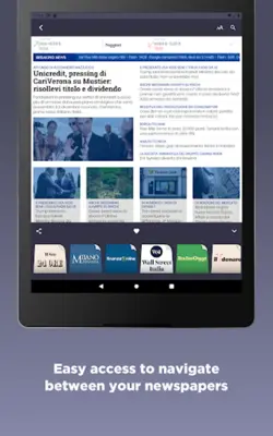 Italian Newspapers android App screenshot 0