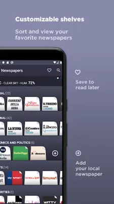 Italian Newspapers android App screenshot 7